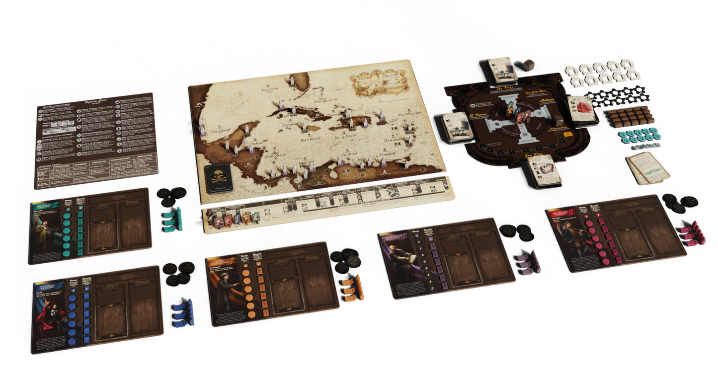 Game setup Pax Hispanica deluxe