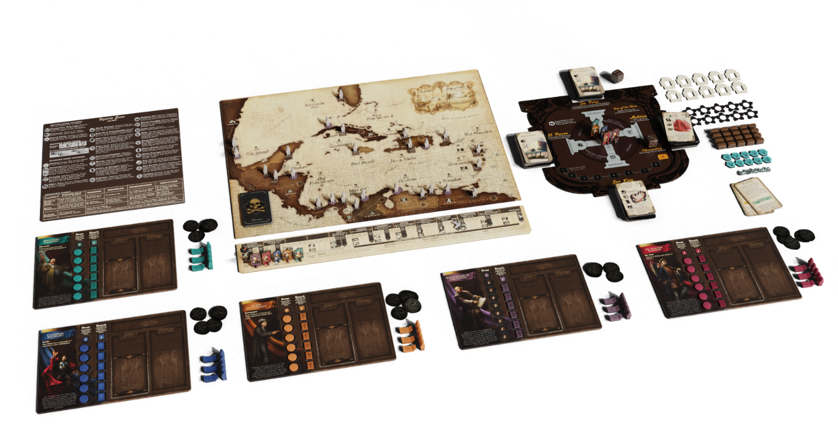 Game setup Pax Hispanica deluxe