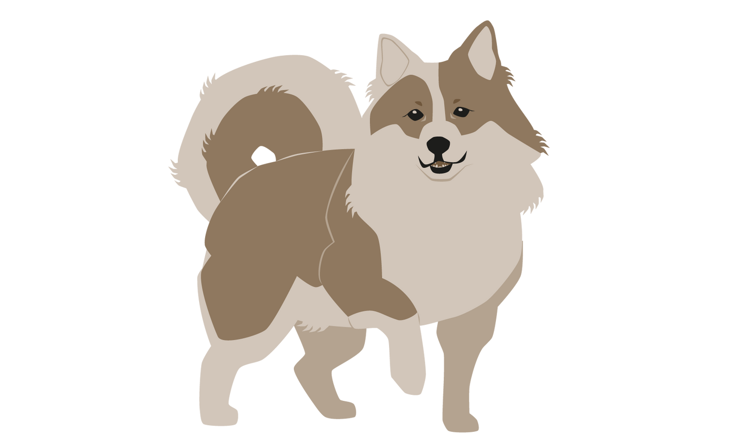 Greenland Promo Pack 1 - Cats and Dogs' Cards - Dog Cartoon Image