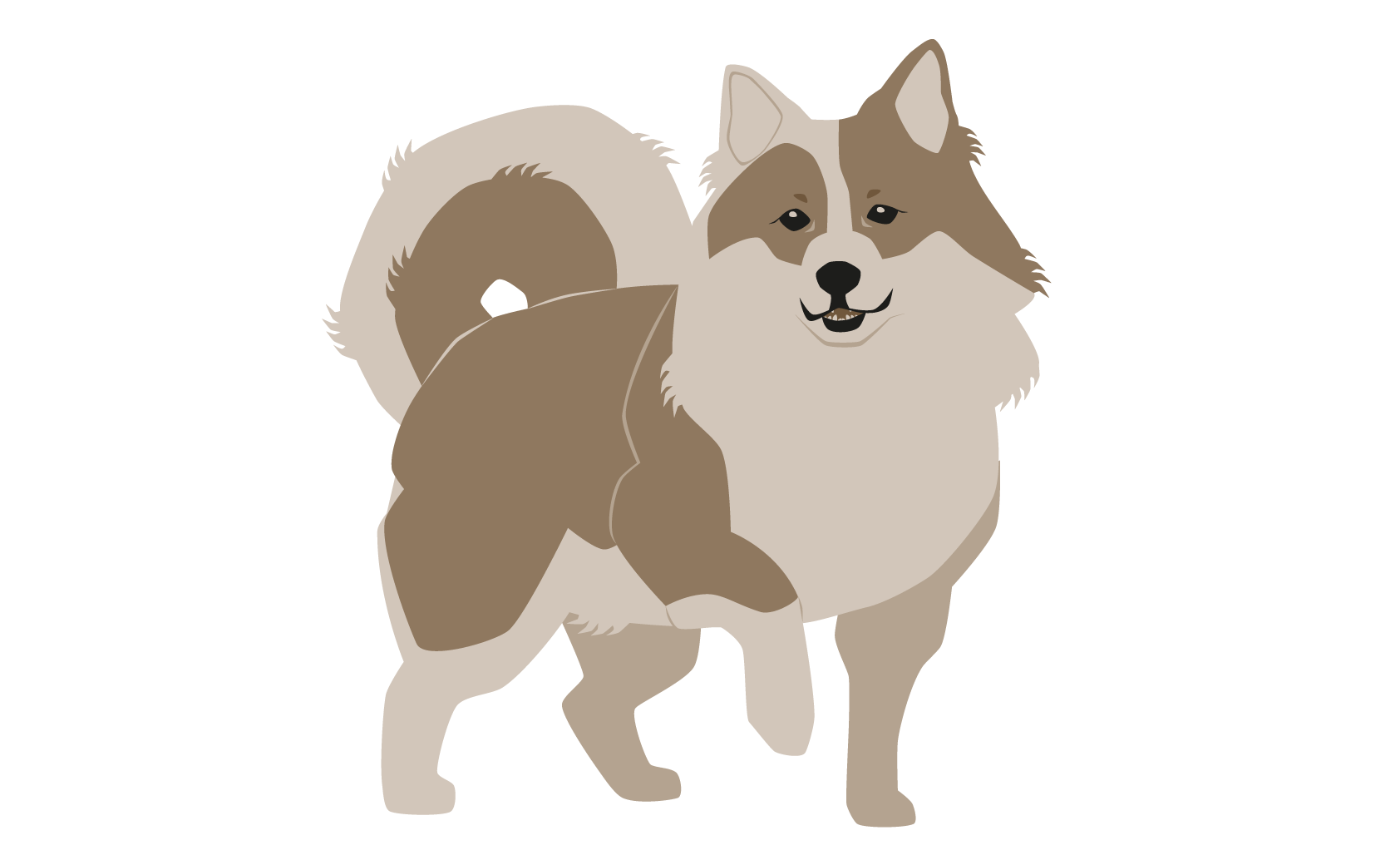 Greenland Promo Pack 1 - Cats and Dogs' Cards - Dog Cartoon Image
