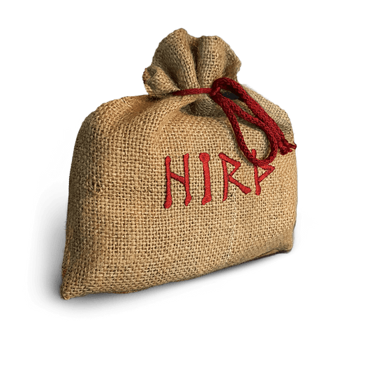 HIRÞ : The Viking Game of Royal Combat - cloth bag containing game pieces
