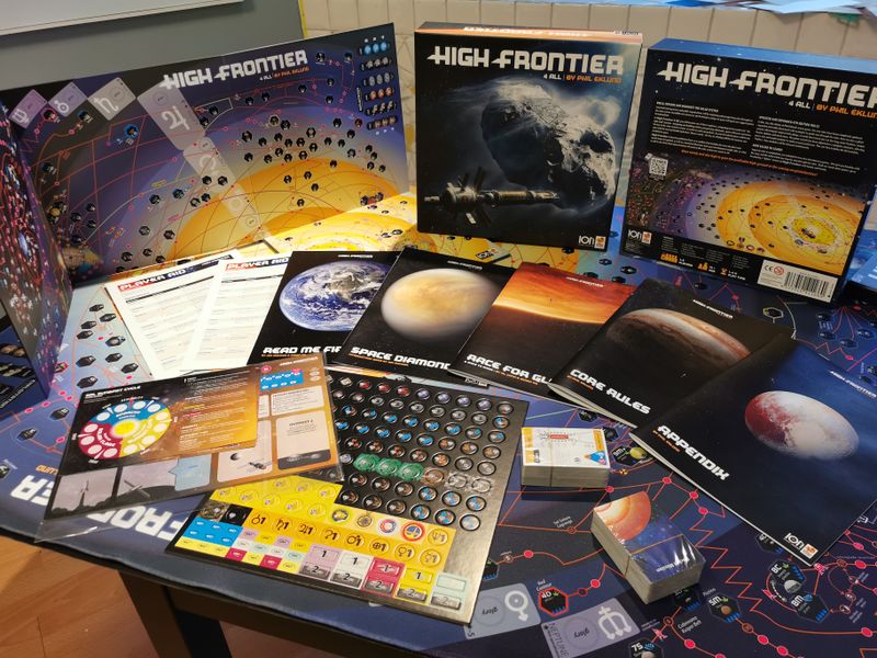 High Frontier 4 All Board Game (RETAIL)