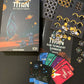 Dawn on Titan Alien Game Expansion Pack - Game components (playing cards, tokens, and gameplay booklet)
