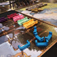 Vendel to Viking board game - wooden boat pieces