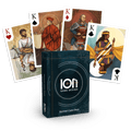 ION historical playing cards - king cards displayed