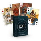 ION historical playing cards - king cards displayed