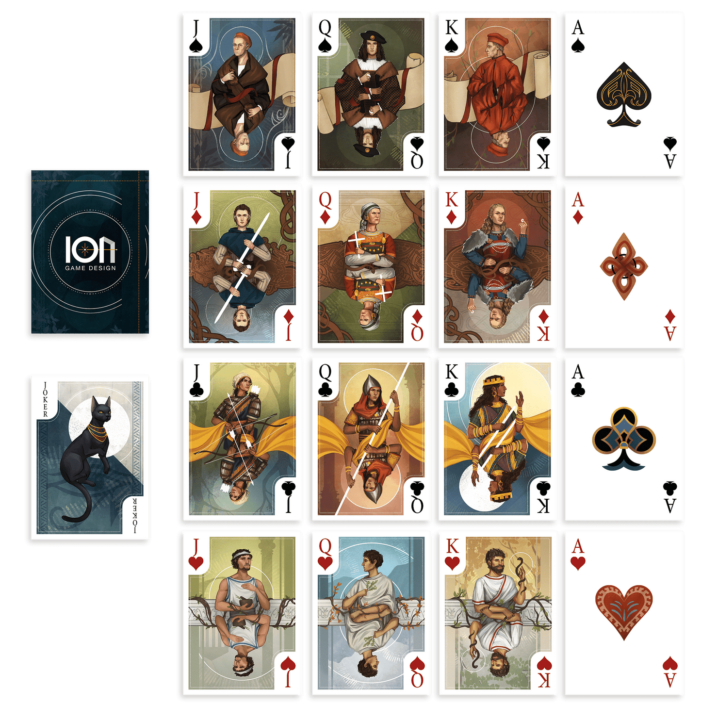 ION historical playing cards (RETAIL)