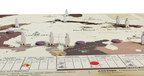 Pax Hispanica board game - game board player view set up with pieces
