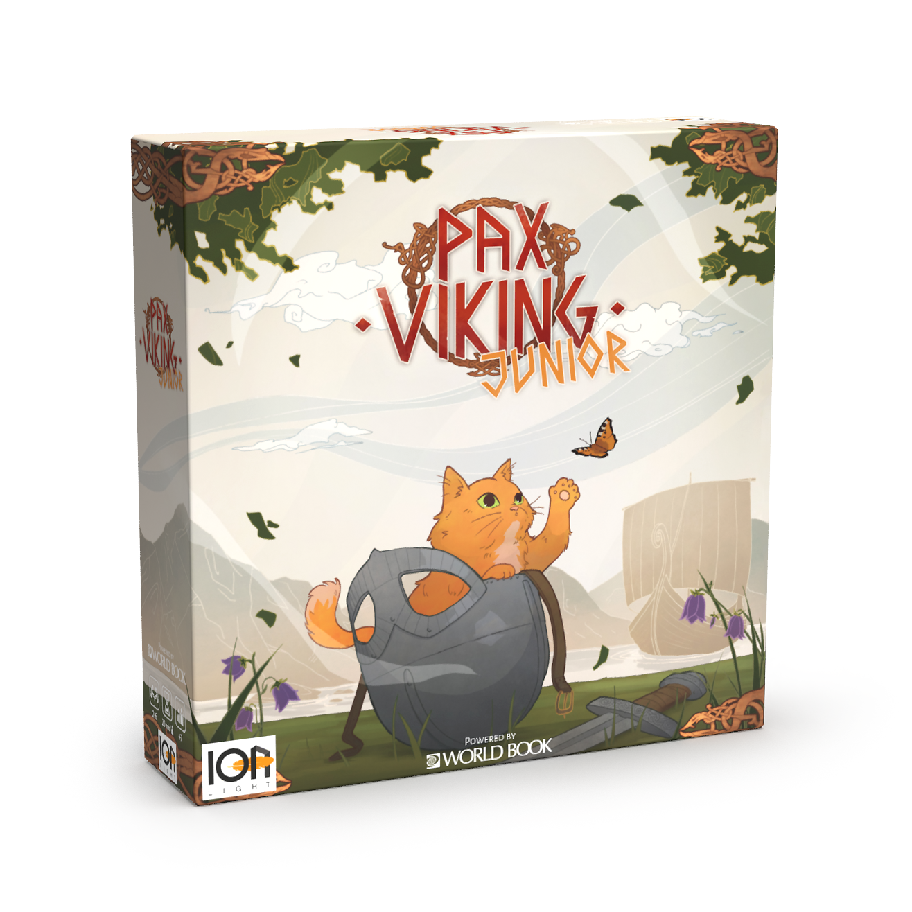 PAX Viking Junior Board Game - 3D box cover display