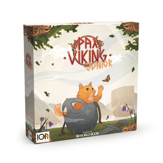 PAX Viking Junior Board Game - 3D box cover display