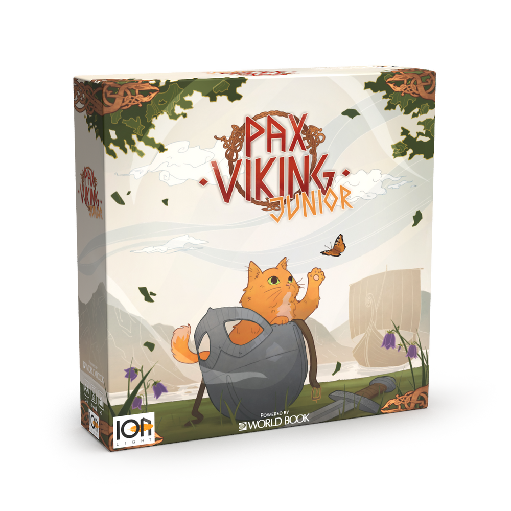 Pax Viking Junior Board Game powered by World Book