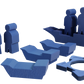 Pax Hispanica wooden meeples and ships