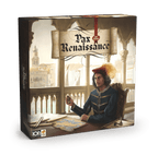 PAX Renaissance Board Game (2nd Edition) - 3D box cover design