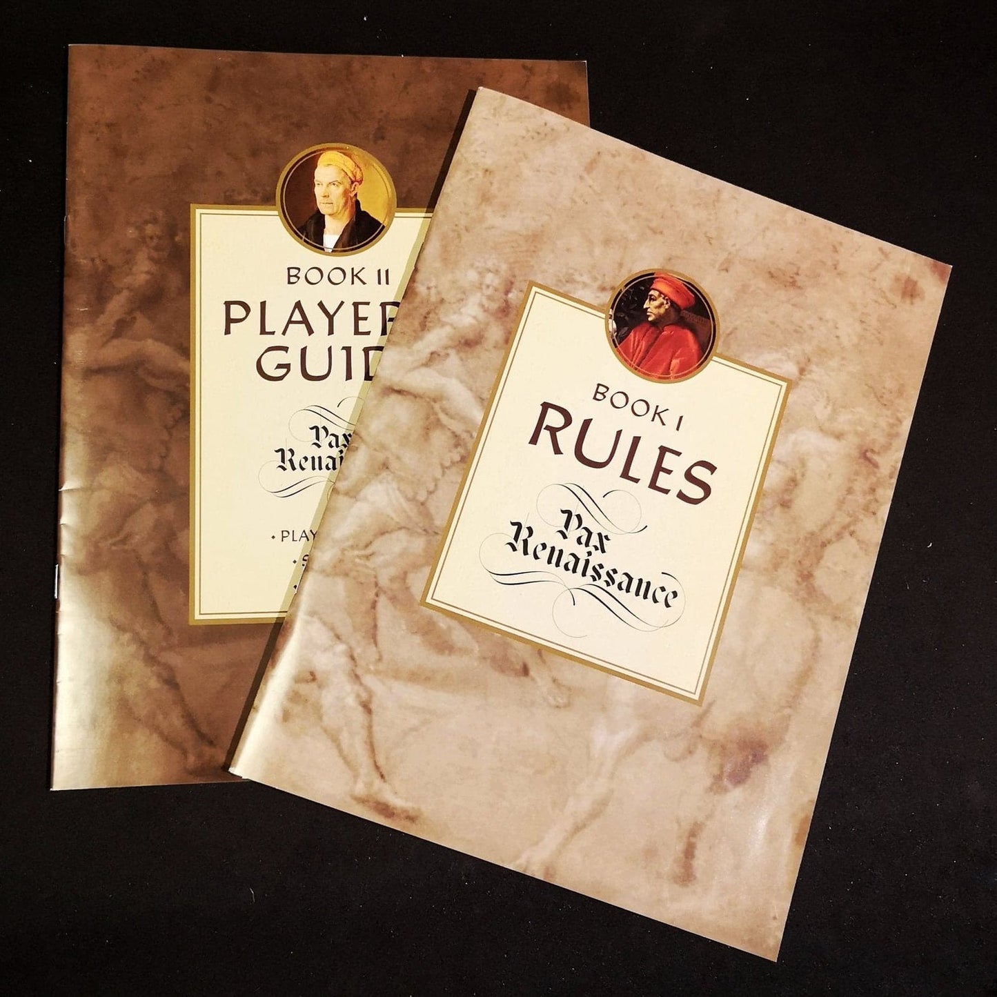 PAX Renaissance Board Game (2nd Edition) - The rule book and the player guide booklet