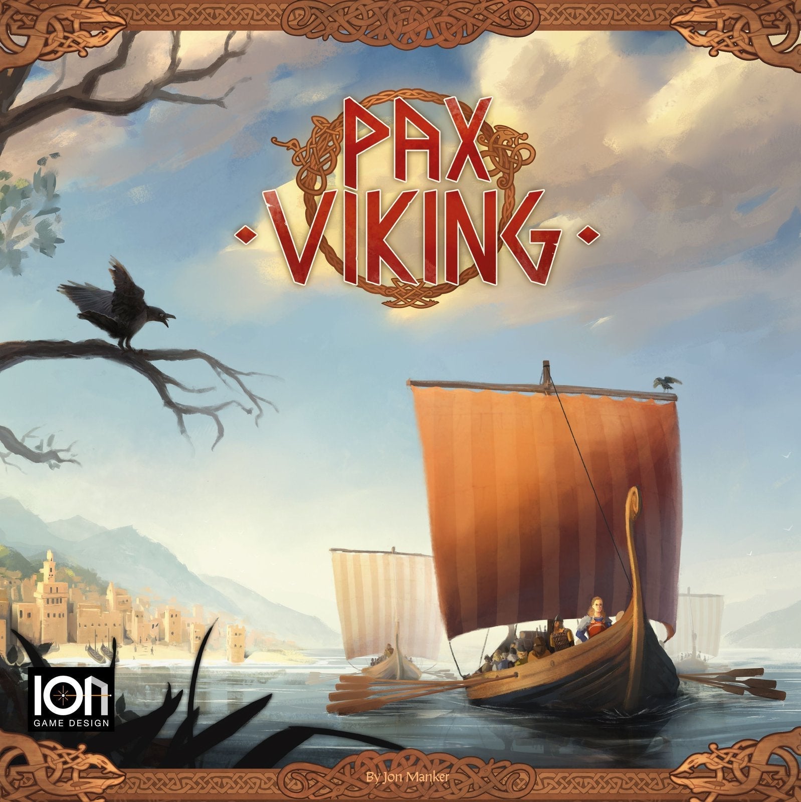PAX Viking Board Game - Cover illustration