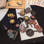 Sammu-Ramat Board Game - Close-up view of game tokens
