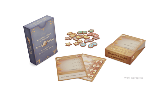 Smarter than a Monkey : Solar System expansion game - all components