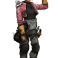 Stationfall board game - space construction lady