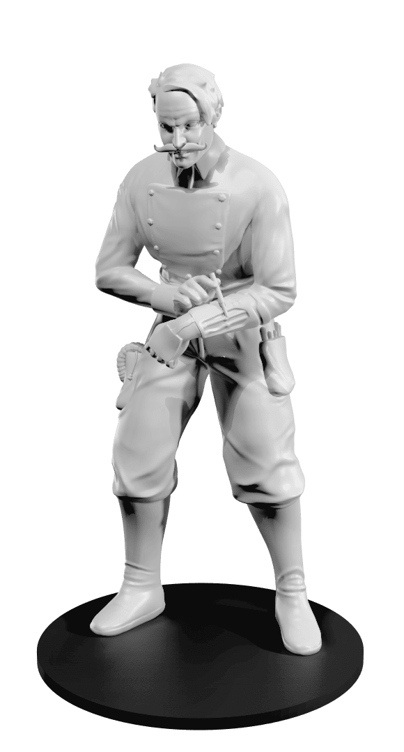 Engineer Character Figurine