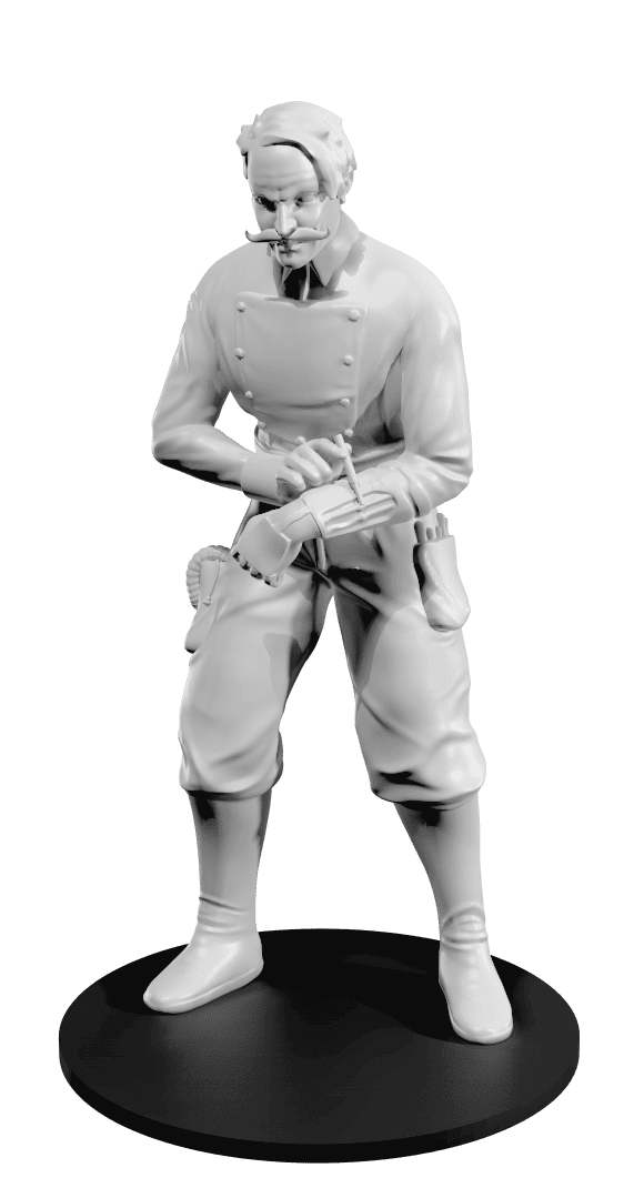 Stationfall Engineer Character Figurine
