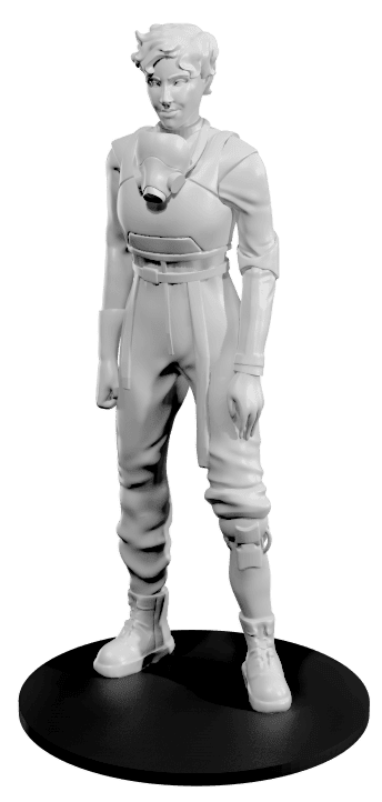 Stationfall  Daredevil Character Figurine