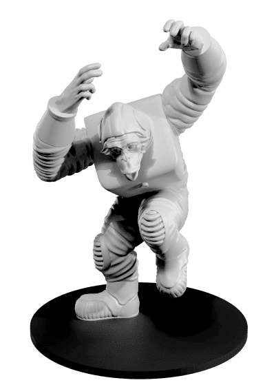 Astrochimp Character Figurine