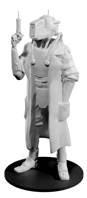 Stationfall 3D miniature