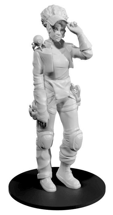 Stationfall 3D miniature