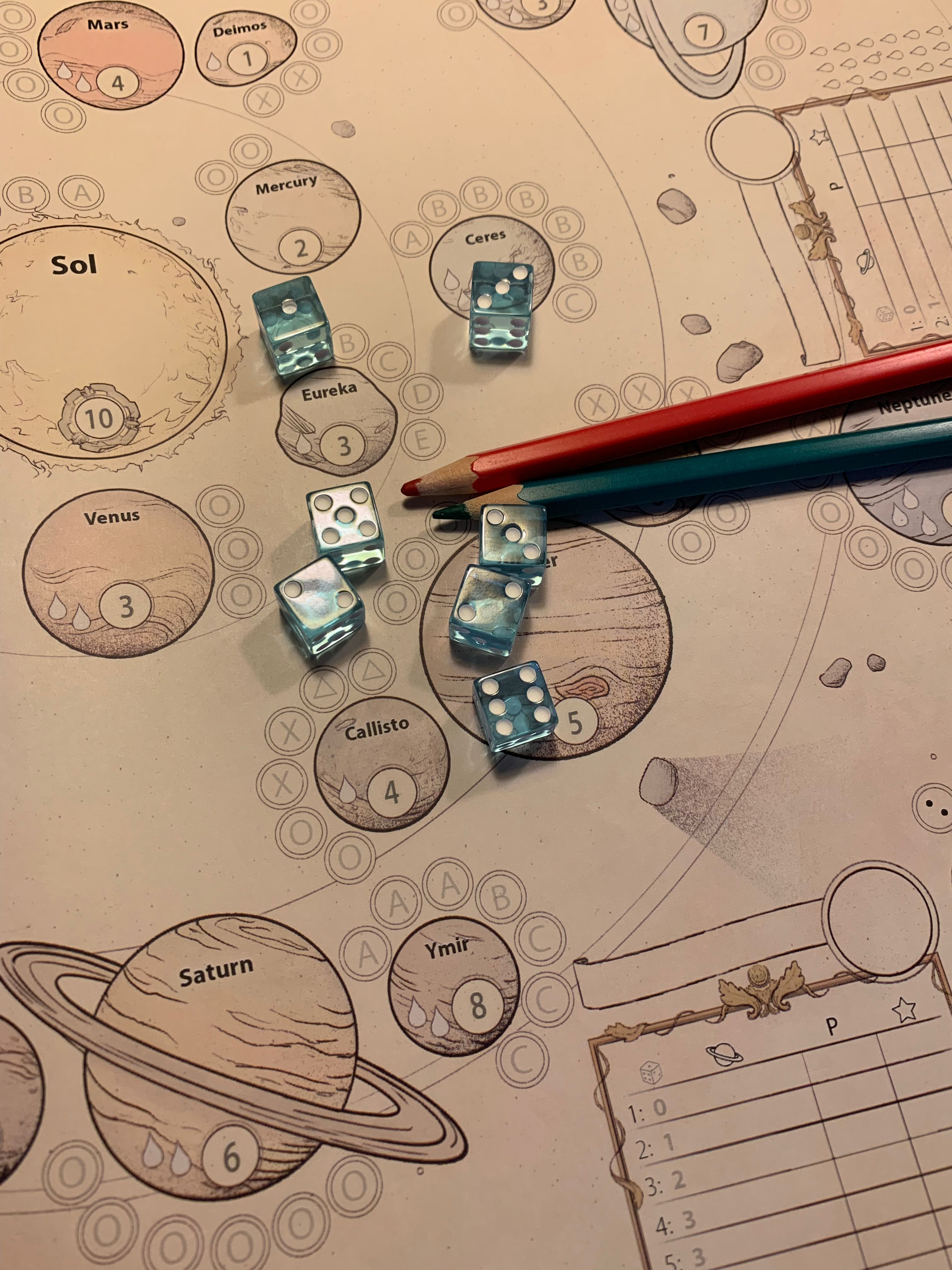 StegegetS board game - game dice