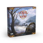 Vendel to Viking board game - 3D front box cover view