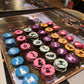 Vendel to Viking board game - punchout pieces