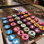 Vendel to Viking board game - punchout pieces