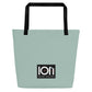 Fluffy Frontier Large Tote Bag - Rear View