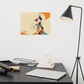 Fluffy Frontier Poster 16"x 12"