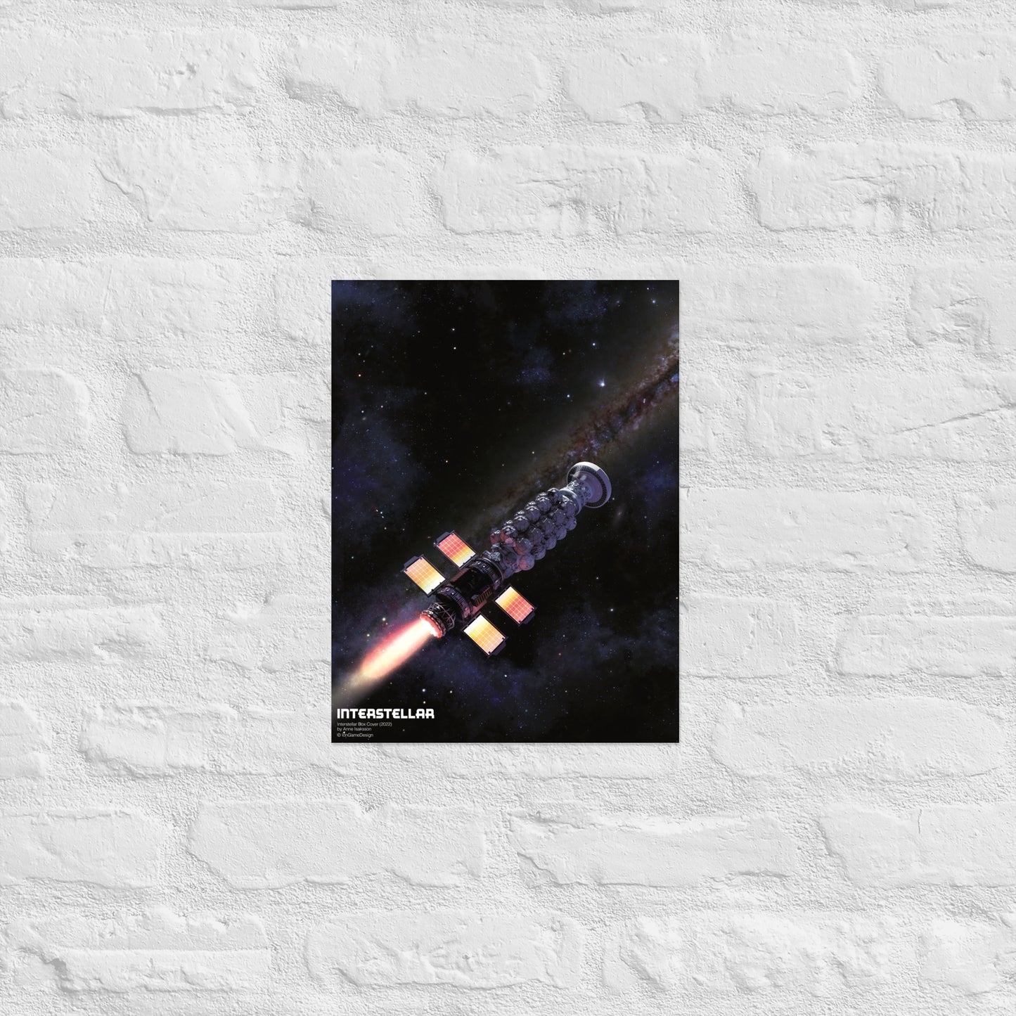 Interstellar Poster 12"x16"