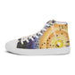 HIGH FRONTIER 4 ALL Sun Map: Men’s high top canvas shoes - left side view of shoe
