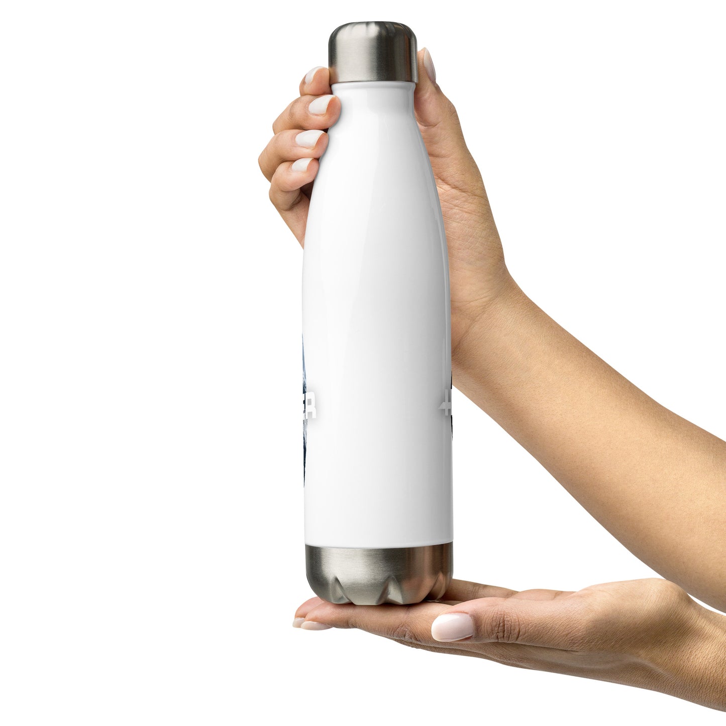 HIGH FRONTIER 4 ALL: Stainless Steel Water Bottle - rear view