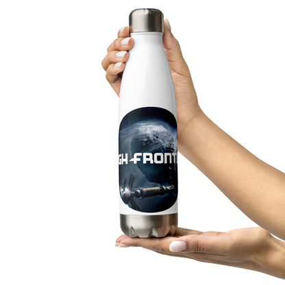 HIGH FRONTIER 4 ALL: Stainless Steel Water Bottle - front view