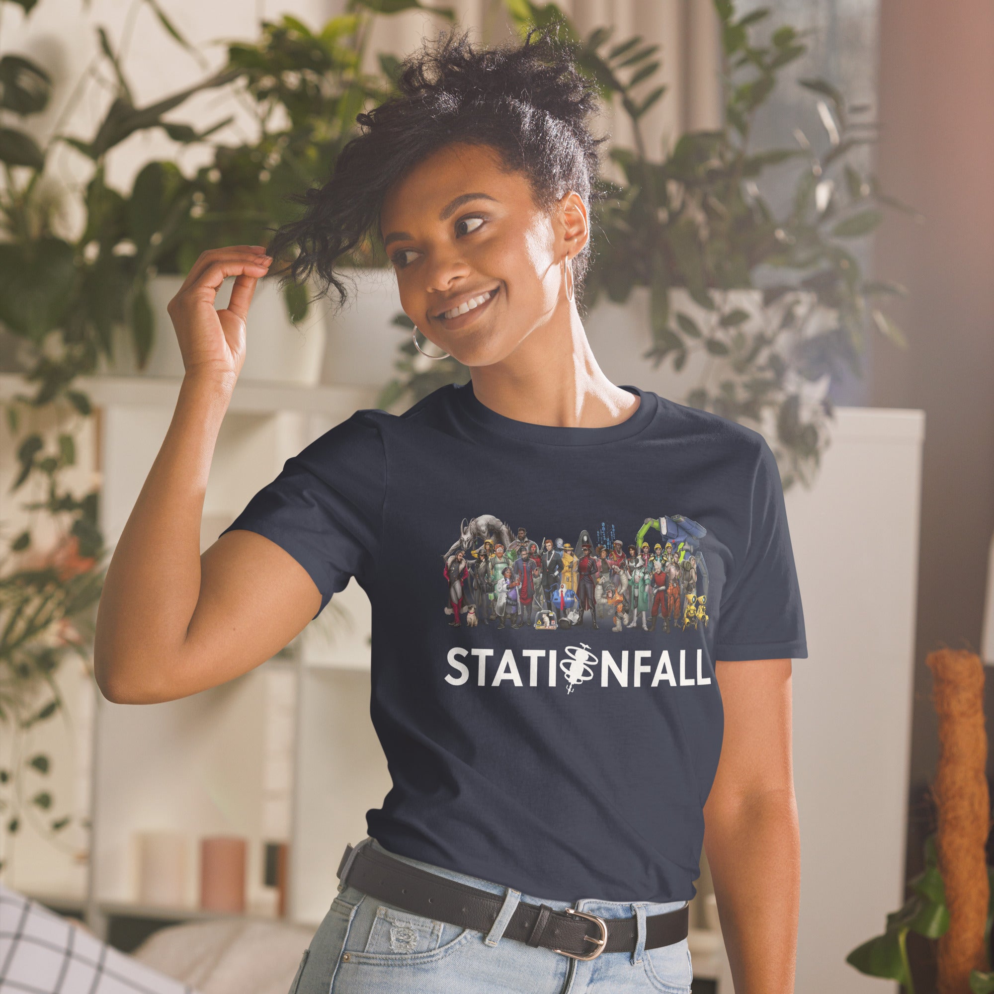 Stationfall Crew Short-Sleeve Unisex T-Shirt