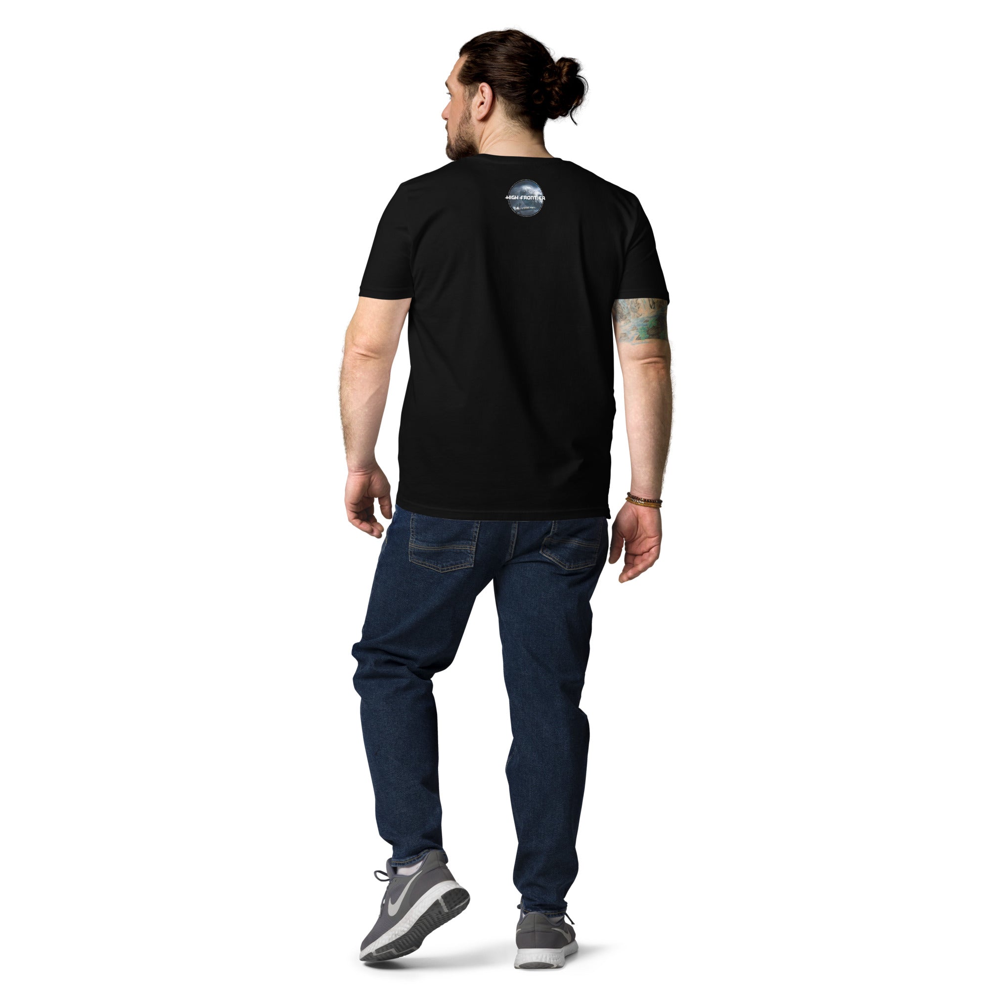 Unisex organic cotton t-shirt HIGH FRONTIER 4 ALL