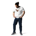 Unisex organic cotton t-shirt FLUFFY FRONTIER Cat